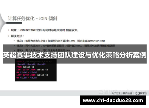 英超赛事技术支持团队建设与优化策略分析案例 英超赛事技术支持团队建设与优化策略分析案例